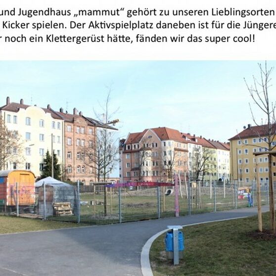 Bildlich kreativ gestaltetes Anliegen der Free Urban Stylers 2013