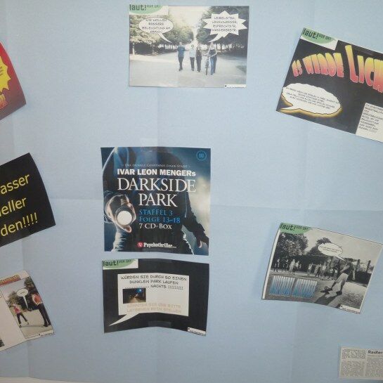 Bildlich kreativ gestaltetes Anliegen der Free Urban Stylers 2013