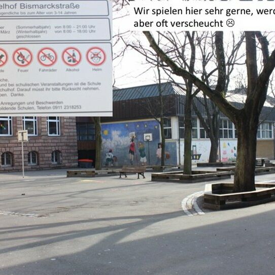 Bildlich kreativ gestaltetes Anliegen der Free Urban Stylers 2013