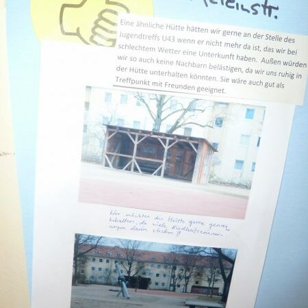 Bildlich kreativ gestaltetes Anliegen der Free Urban Stylers 2013