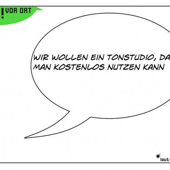 Von Jugendlichen auf der Jugendversammlung 2013 im Suspect gestaltete Postkarte mit ihrem Anliegen
