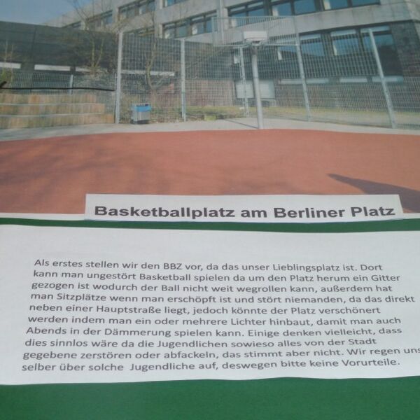 Bildlich kreativ gestaltetes Anliegen der Free Urban Stylers 2013