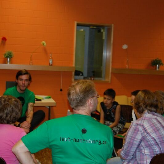 Foto von der laut Jugendversammlung im Klüpfel 2012