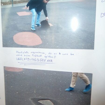Bildlich kreativ gestaltetes Anliegen der Free Urban Stylers 2013