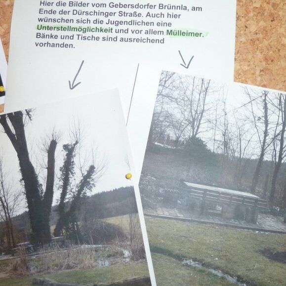 Bildlich kreativ gestaltetes Anliegen der Free Urban Stylers 2013