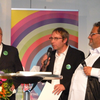 Steuerungsgruppe von laut bei der Übergabe des Deutschen Jugendhilfepreises 2014