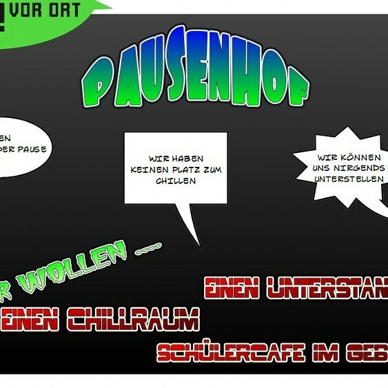 Von Jugendlichen auf der Jugendversammlung 2012 im Klüpfel gestaltete Postkarte mit ihrem Anliegen
