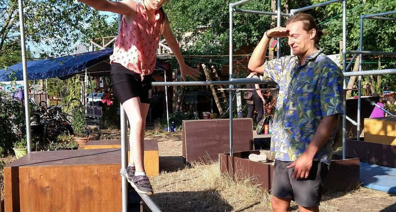 Foto vom Projekt Parcour als Teambuilding