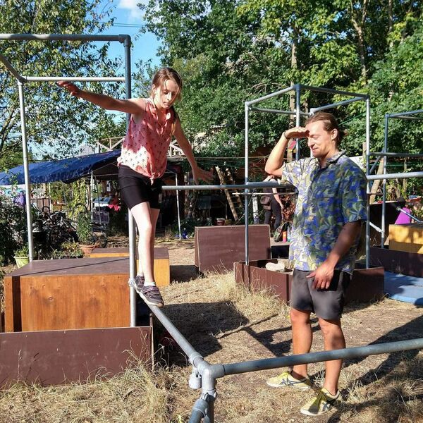 Foto vom Projekt Parcour als Teambuilding