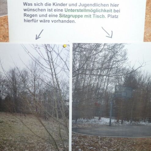 Bildlich kreativ gestaltetes Anliegen der Free Urban Stylers 2013