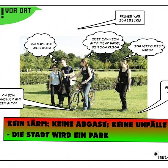 Von Jugendlichen auf der Jugendversammlung 2012 in der Villa Leon gestaltete Postkarte mit ihrem Anliegen