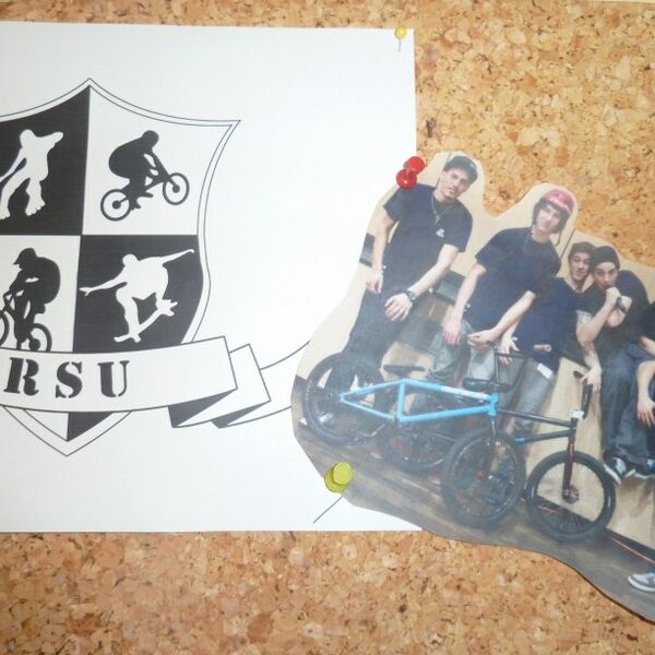 Bildlich kreativ gestaltetes Anliegen der Free Urban Stylers 2013