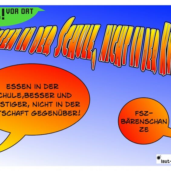 Von Jugendlichen auf der Jugendversammlung 2012 im Gost gestaltete Postkarte mit ihrem Anliegen