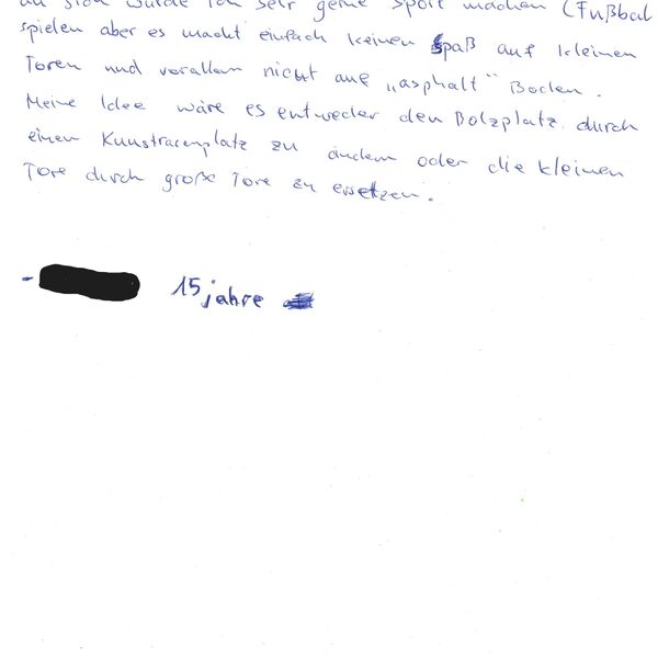 Ideen und Anliegen von Jugendlichen aus dem Jugendclub Diana zum laut Open Air 2023