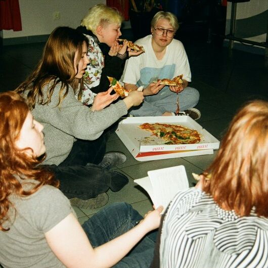 Foto einer Modenschau