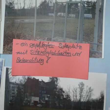 Bildlich kreativ gestaltetes Anliegen der Free Urban Stylers 2013