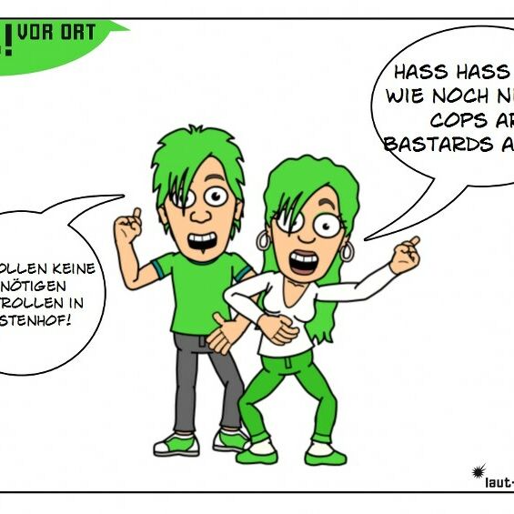 Von Jugendlichen auf der Jugendversammlung 2012 im Gost gestaltete Postkarte mit ihrem Anliegen