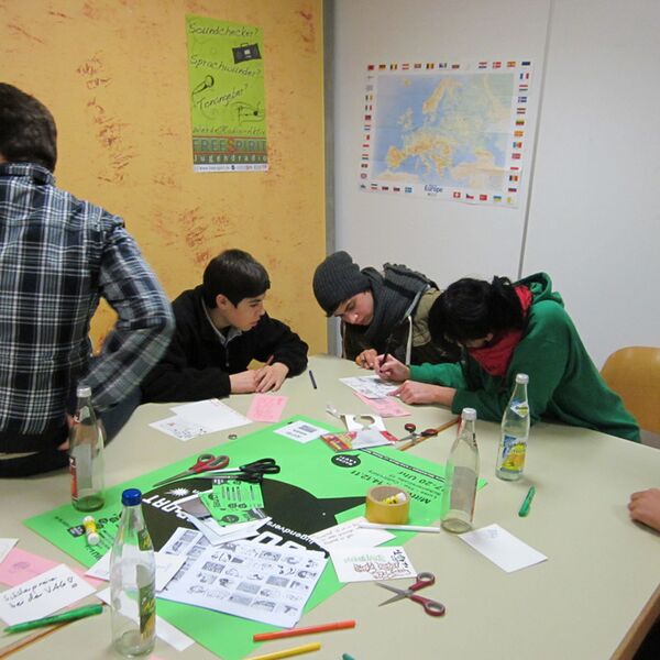 Foto von der ersten laut Jugendversammlung in der Luise 2011