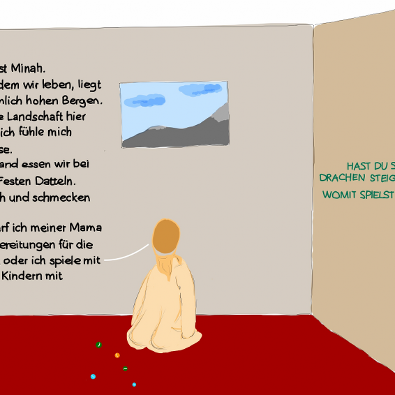 Bild aus dem Workshop für Vorschulkinder