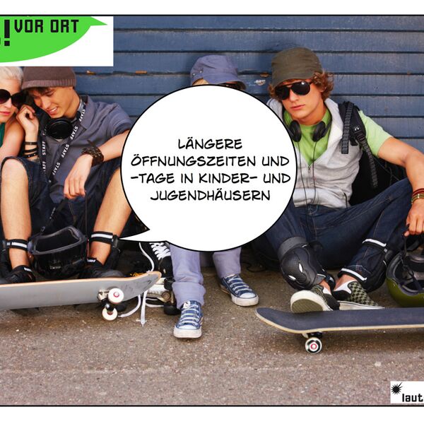 Von Jugendlichen auf der Jugendversammlung 2011 gestaltete Postkarte mit ihrem Anliegen