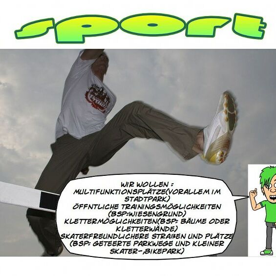 Von Jugendlichen auf der Jugendversammlung 2012 im Klüpfel gestaltete Postkarte mit ihrem Anliegen