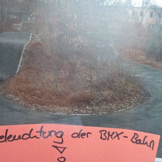 Bildlich kreativ gestaltetes Anliegen der Free Urban Stylers 2013