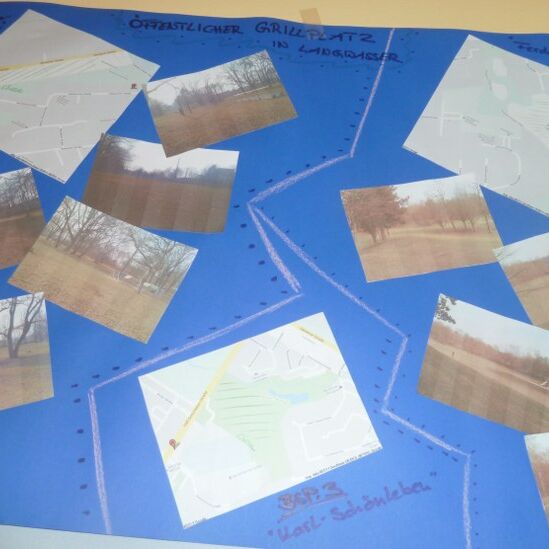 Bildlich kreativ gestaltetes Anliegen der Free Urban Stylers 2013