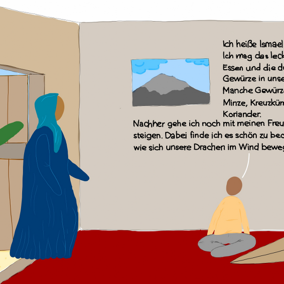Bild aus dem Workshop für Vorschulkinder
