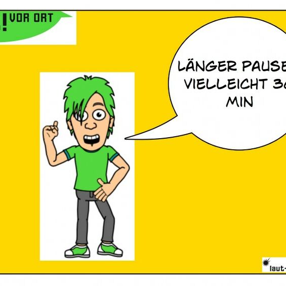 Von Jugendlichen auf der Jugendversammlung 2013 im Suspect gestaltete Postkarte mit ihrem Anliegen