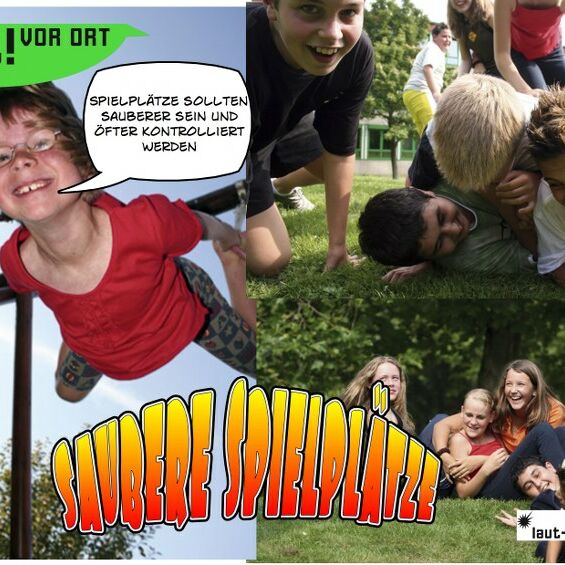 Von Jugendlichen auf der Jugendversammlung 2013 im Suspect gestaltete Postkarte mit ihrem Anliegen