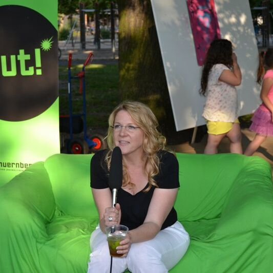 Foto von der laut Open Air Versammlung im Annapark 2014