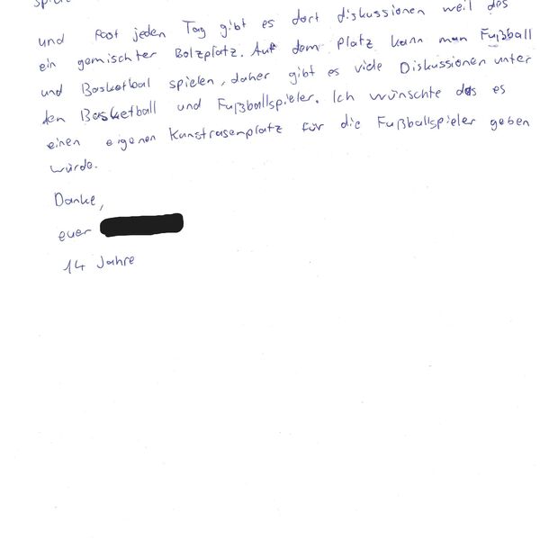 Ideen und Anliegen von Jugendlichen aus dem Jugendclub Diana zum laut Open Air 2023
