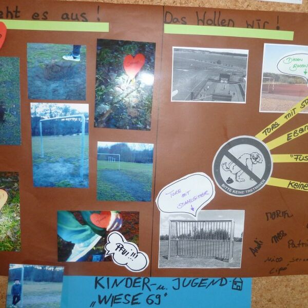 Bildlich kreativ gestaltetes Anliegen der Free Urban Stylers 2013