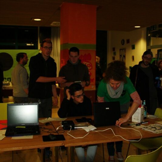 Foto von der laut Jugendversammlung im Gost 2012