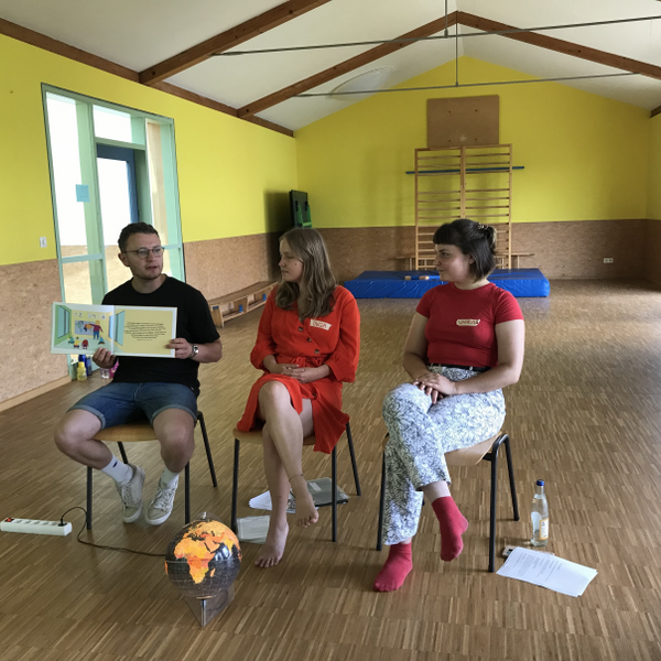 Foto aus dem Workshop für Vorschulkinder
