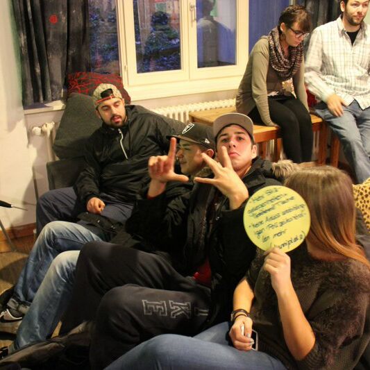 Foto von der Jugendversammlung im JH Niemöller 2015