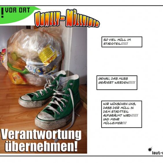 Von Jugendlichen auf der Jugendversammlung 2012 in der Villa Leon gestaltete Postkarte mit ihrem Anliegen