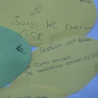 Foto von Vorschlägen von Jugendlichen 2015, was in Nürnberg schöner werden könnte