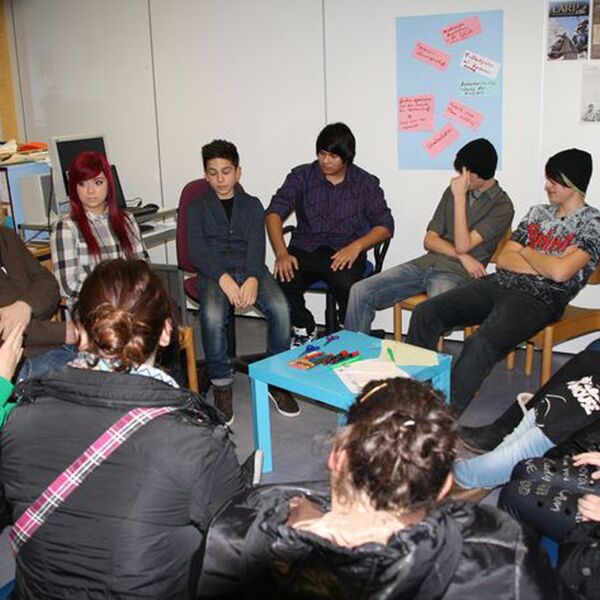 Foto von der ersten laut Jugendversammlung in der Luise 2011