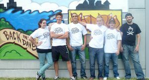 Foto der Aktion legales Graffiti