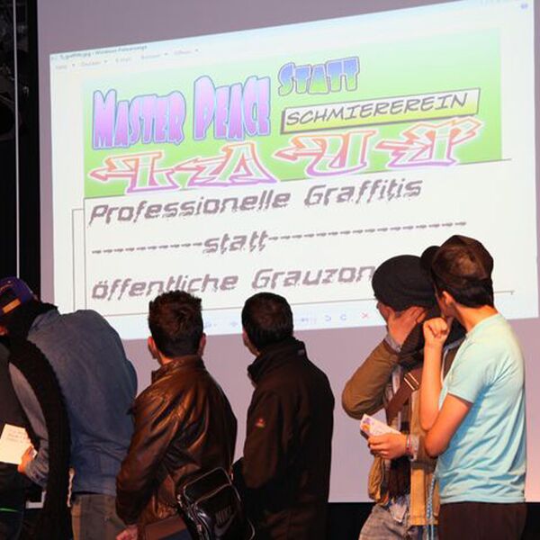 Foto von der ersten laut Jugendversammlung in der Luise 2011