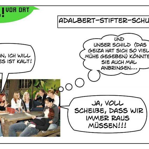Von Jugendlichen auf der Jugendversammlung 2015 im Niemöller gestaltete Postkarte mit ihrem Anliegen