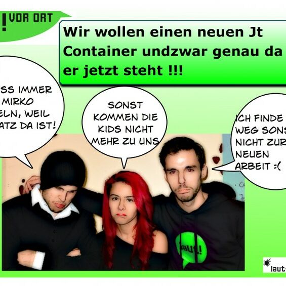 Von Jugendlichen auf der Jugendversammlung 2013 im Geiza gestaltete Postkarte mit ihrem Anliegen
