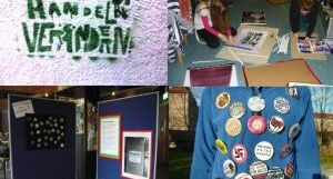 Foto einer Aktion gegen Rassismus