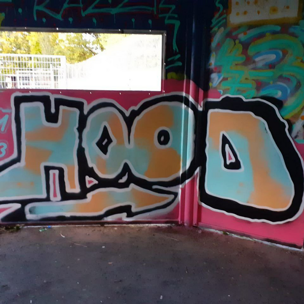 Foto von der Graffiti-Aktion Breslauer Straße