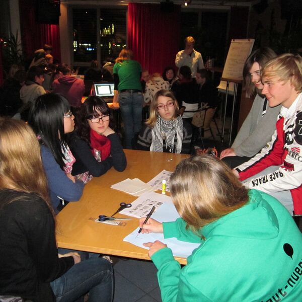 Foto von der ersten laut Jugendversammlung in der Luise 2011