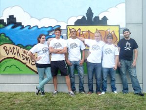 Foto der Aktion legales Graffiti